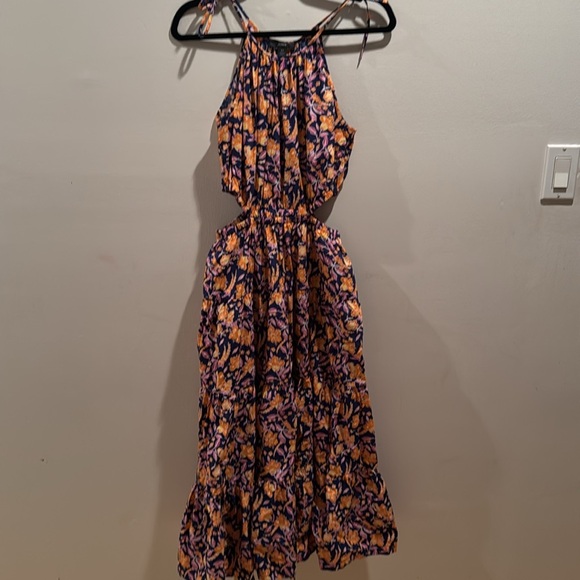 JCrew Harbour Cutout Floral Dress XS - Picture 3 of 9
